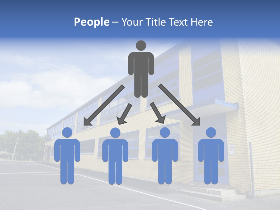 Beige Sky Blue PowerPoint Template