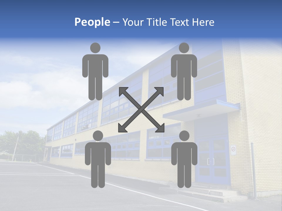 Beige Sky Blue PowerPoint Template