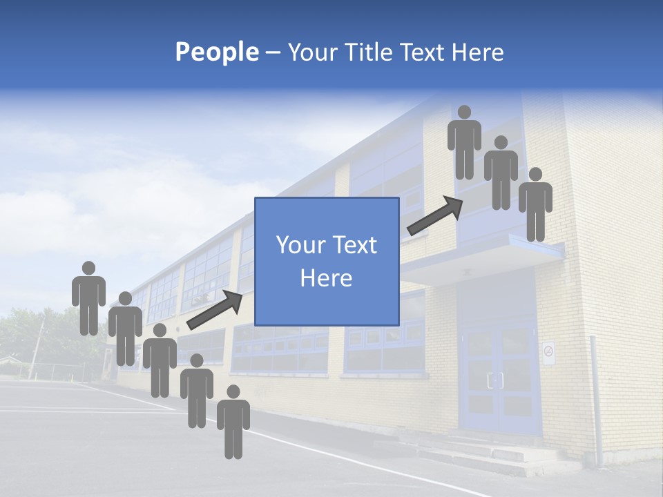 Beige Sky Blue PowerPoint Template