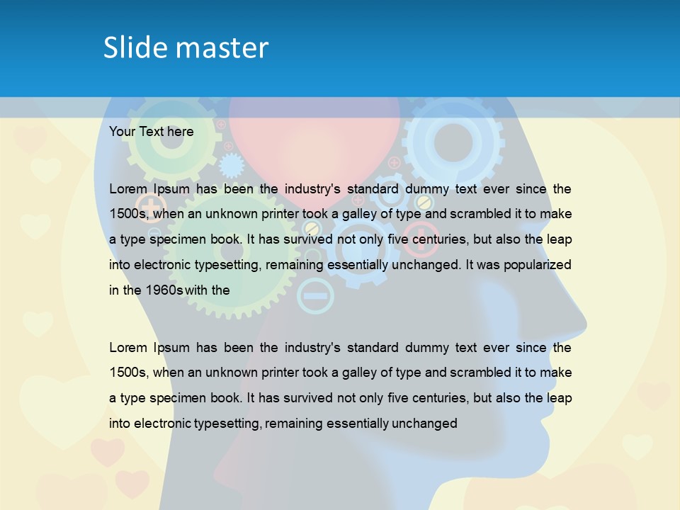 Preschool Entrance Old PowerPoint Template