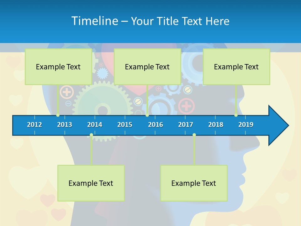Preschool Entrance Old PowerPoint Template