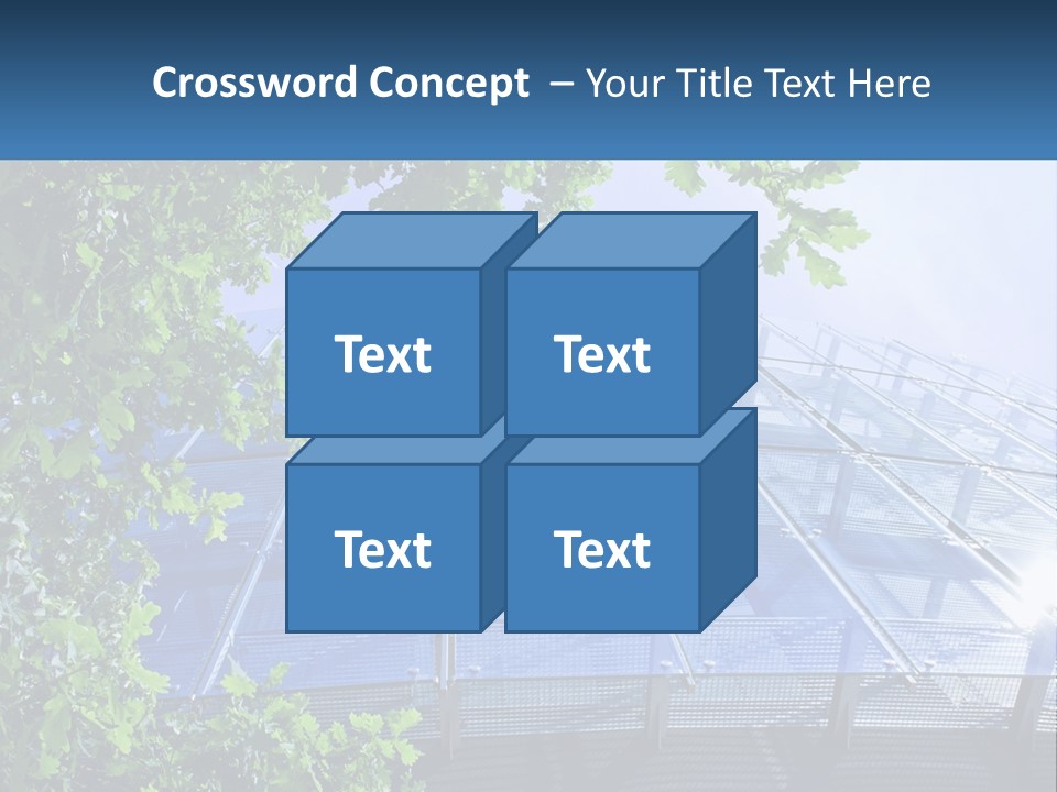 Building Clear Technology PowerPoint Template