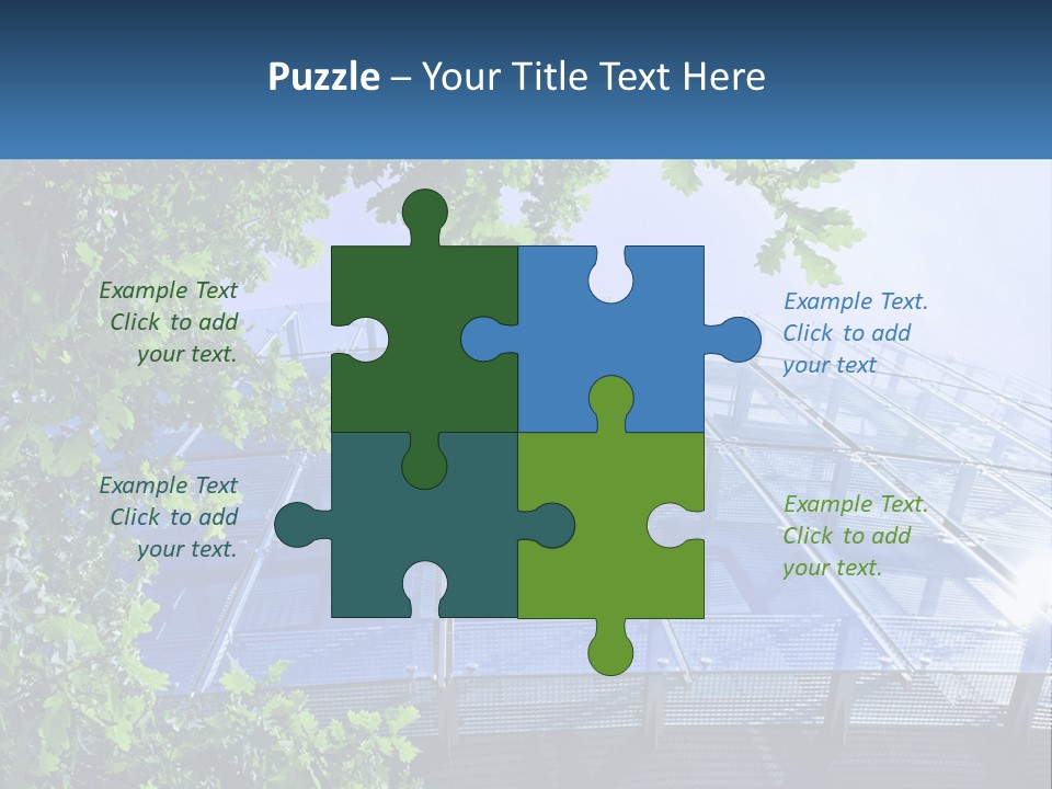 Building Clear Technology PowerPoint Template