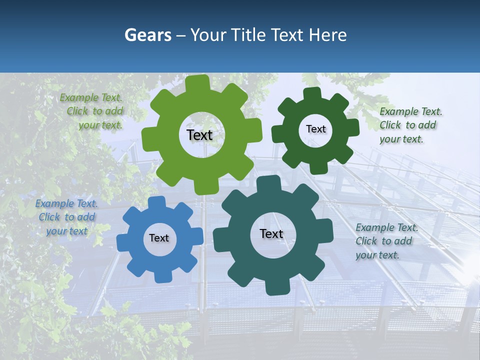 Building Clear Technology PowerPoint Template