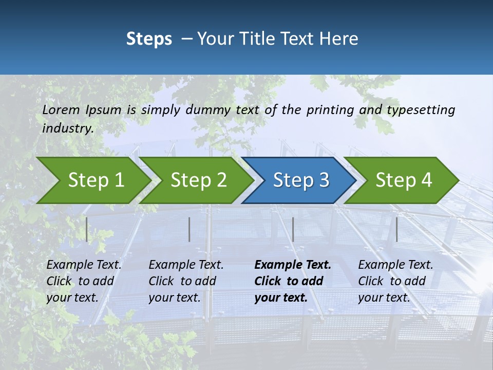 Building Clear Technology PowerPoint Template