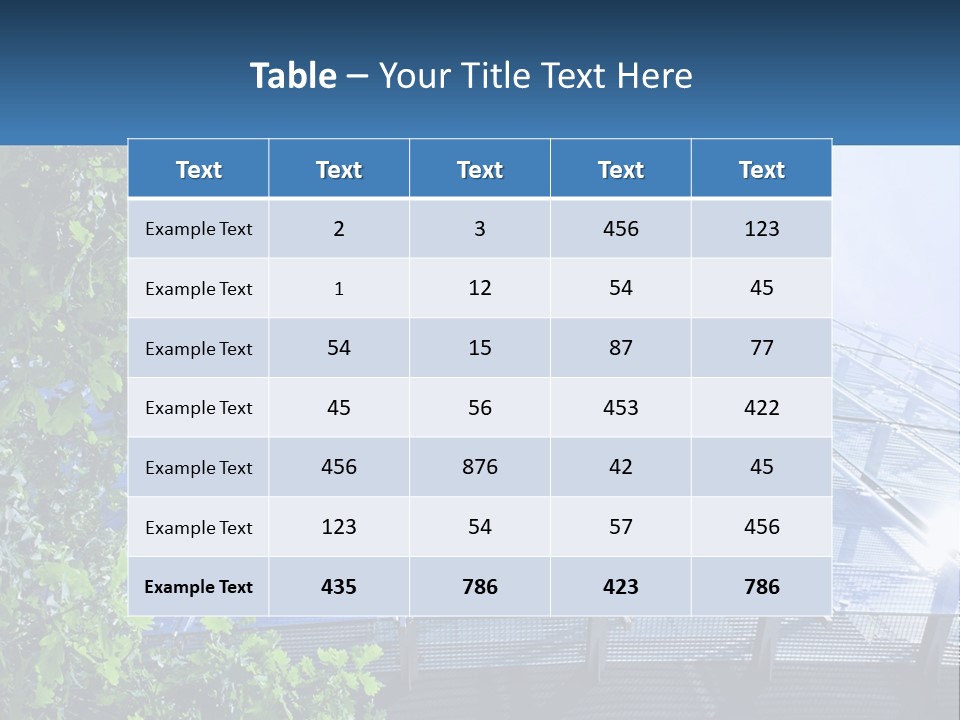 Building Clear Technology PowerPoint Template