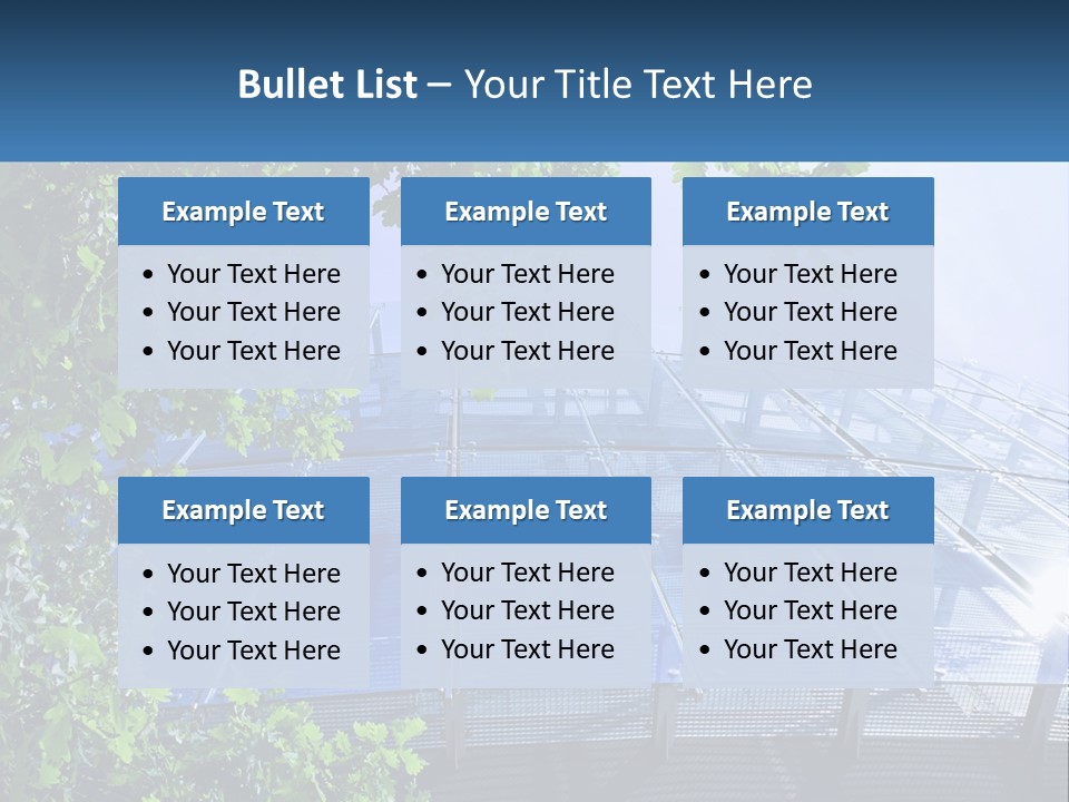 Building Clear Technology PowerPoint Template