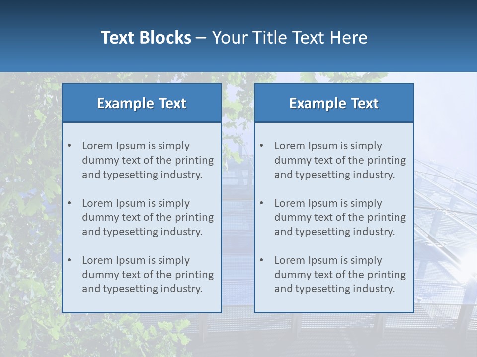Building Clear Technology PowerPoint Template