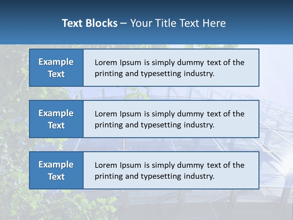 Building Clear Technology PowerPoint Template