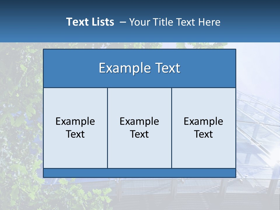 Building Clear Technology PowerPoint Template