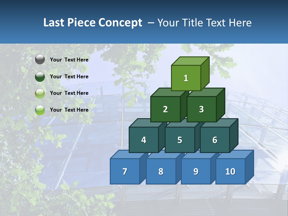 Building Clear Technology PowerPoint Template
