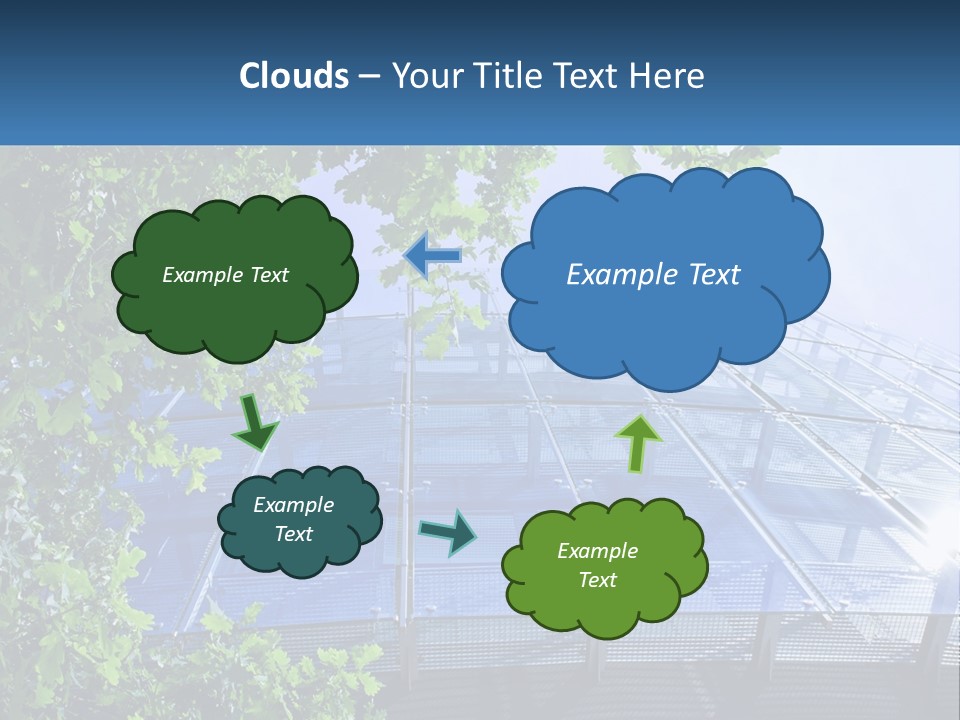 Building Clear Technology PowerPoint Template