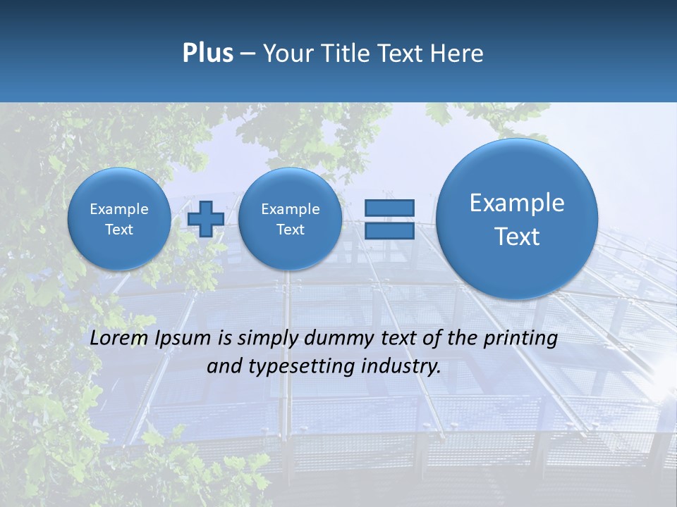 Building Clear Technology PowerPoint Template