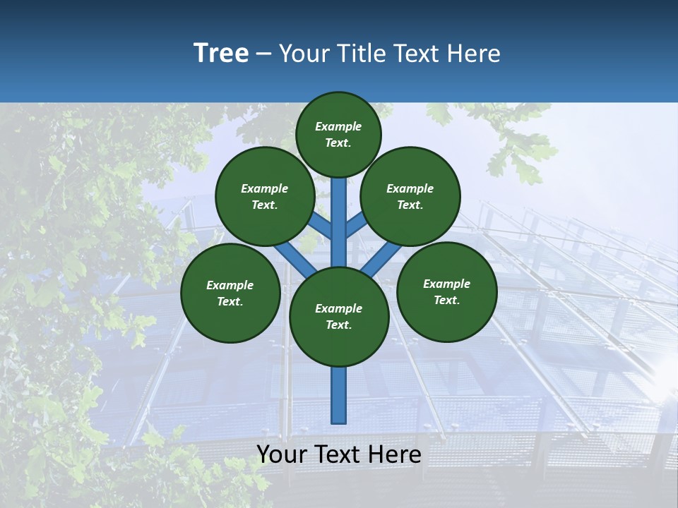 Building Clear Technology PowerPoint Template
