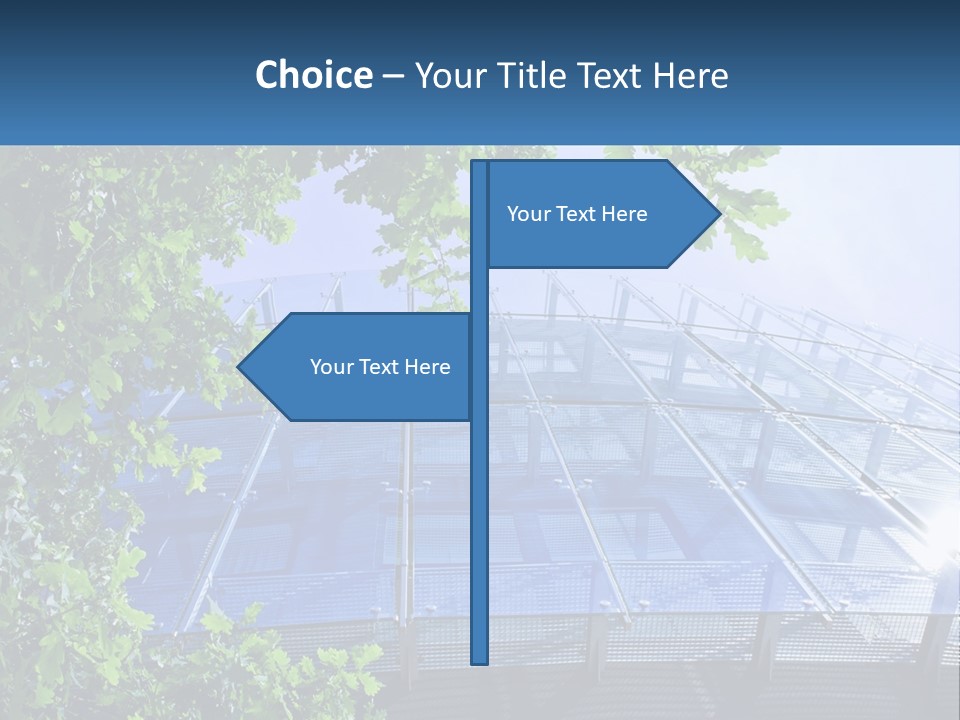 Building Clear Technology PowerPoint Template