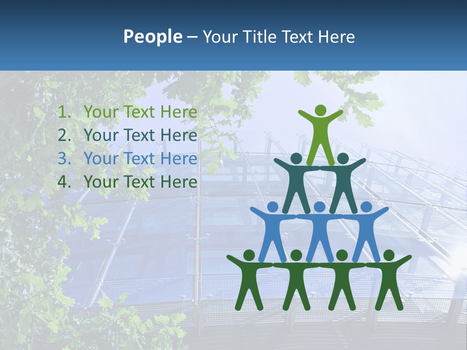 Building Clear Technology PowerPoint Template