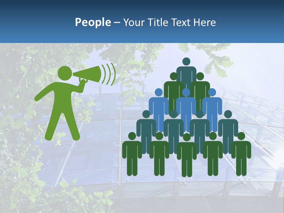 Building Clear Technology PowerPoint Template