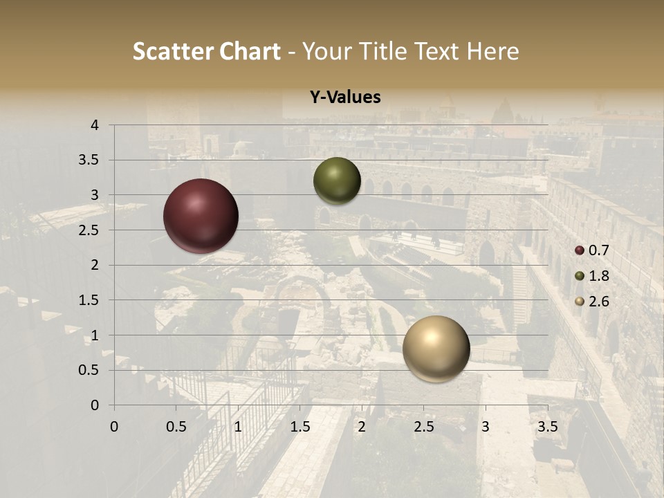 Cityscape Wall Jerusalem PowerPoint Template
