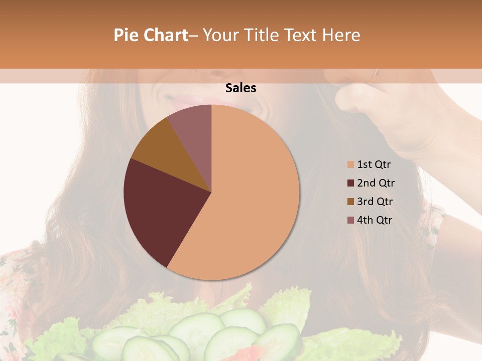 Summer Funny Salad PowerPoint Template