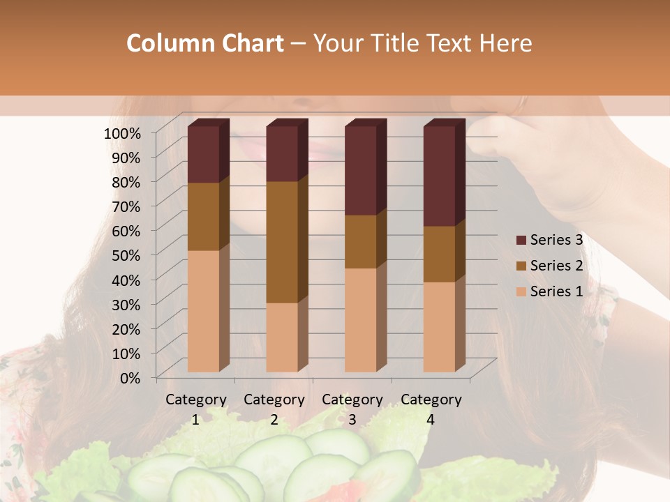 Summer Funny Salad PowerPoint Template