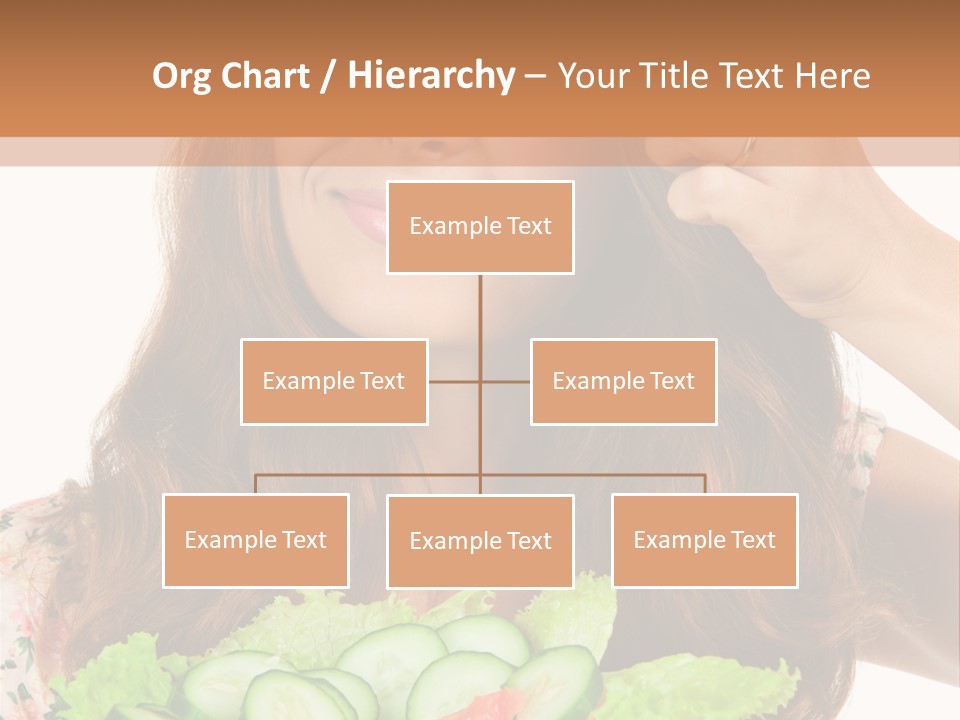 Summer Funny Salad PowerPoint Template