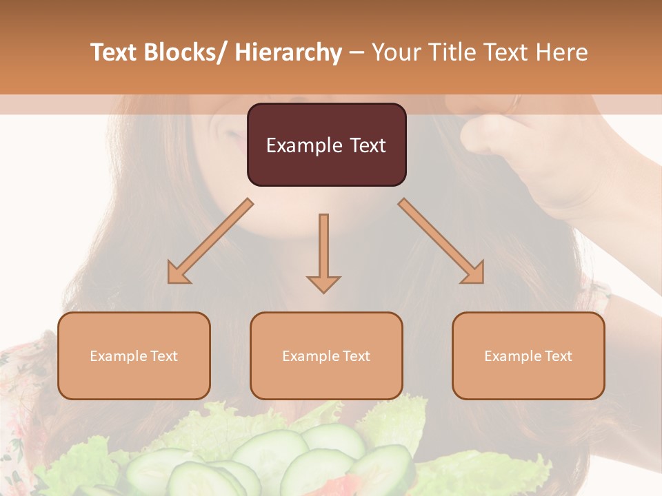 Summer Funny Salad PowerPoint Template