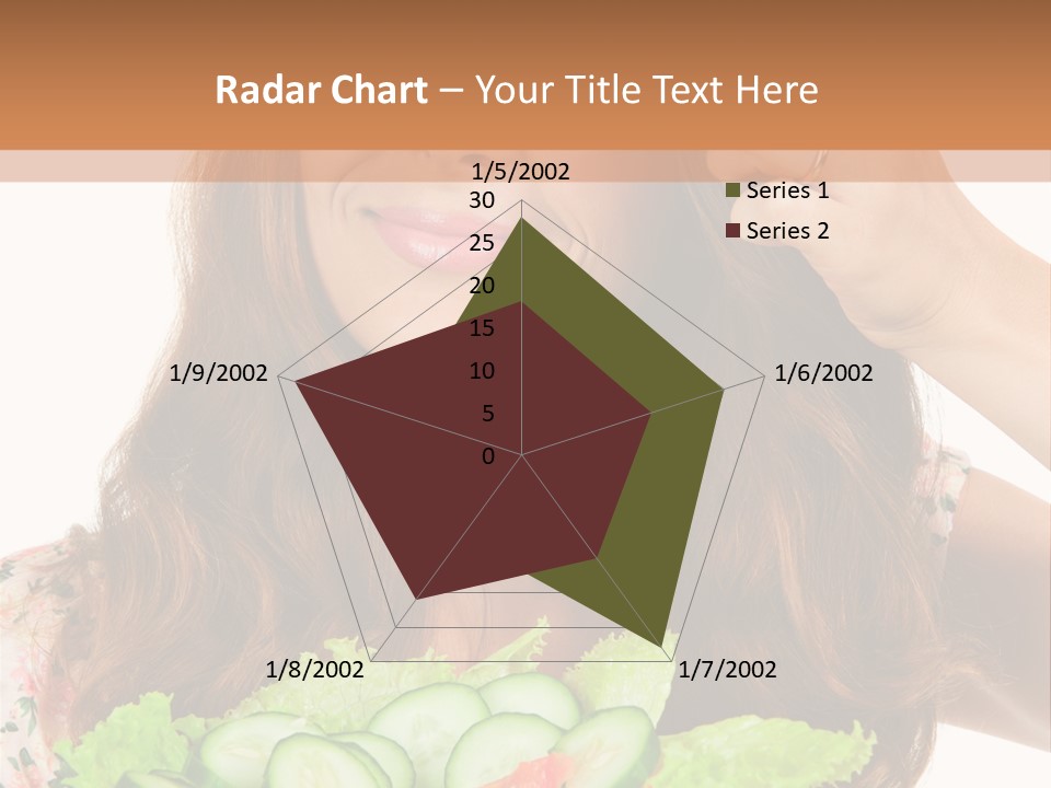 Summer Funny Salad PowerPoint Template