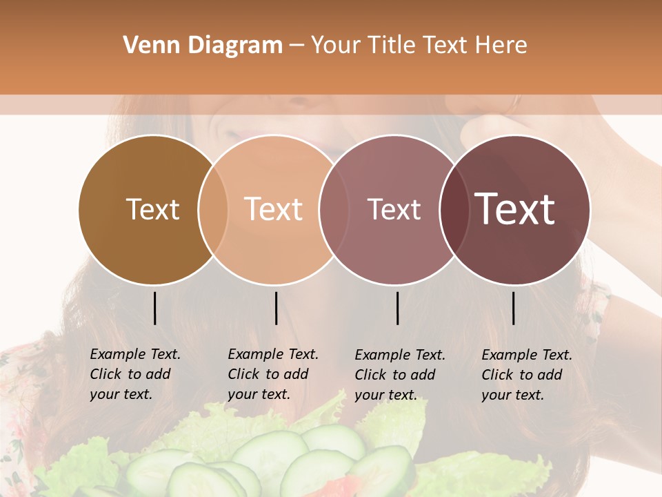 Summer Funny Salad PowerPoint Template