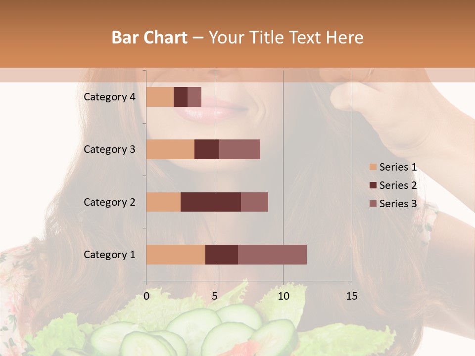 Summer Funny Salad PowerPoint Template