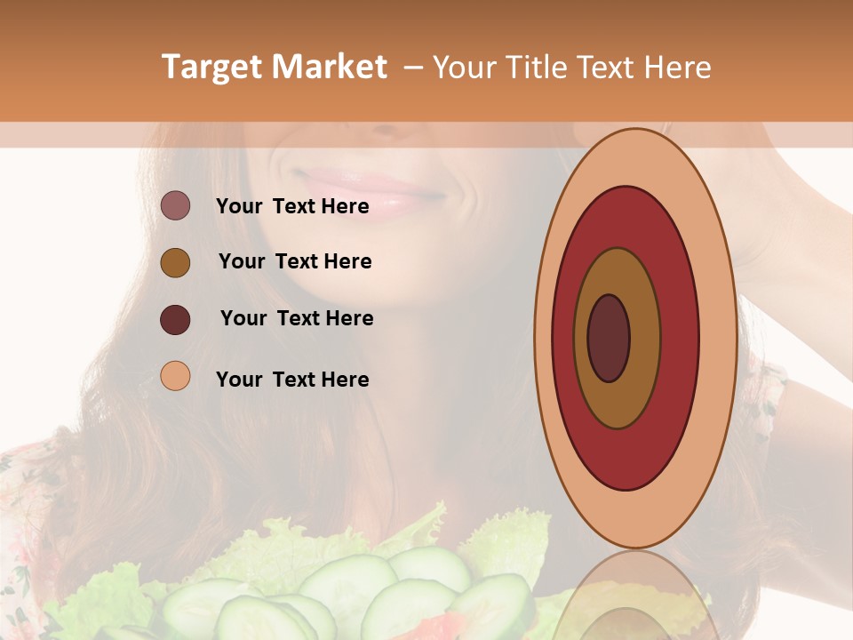 Summer Funny Salad PowerPoint Template