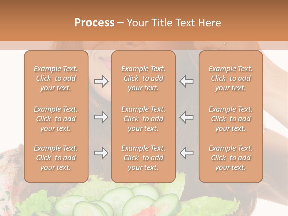 Summer Funny Salad PowerPoint Template