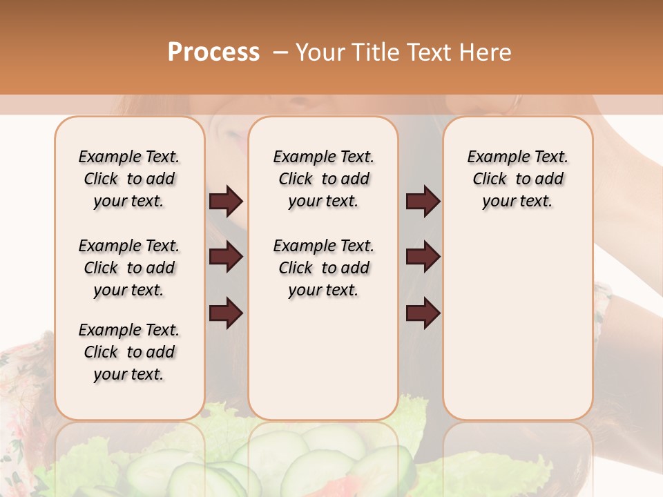 Summer Funny Salad PowerPoint Template