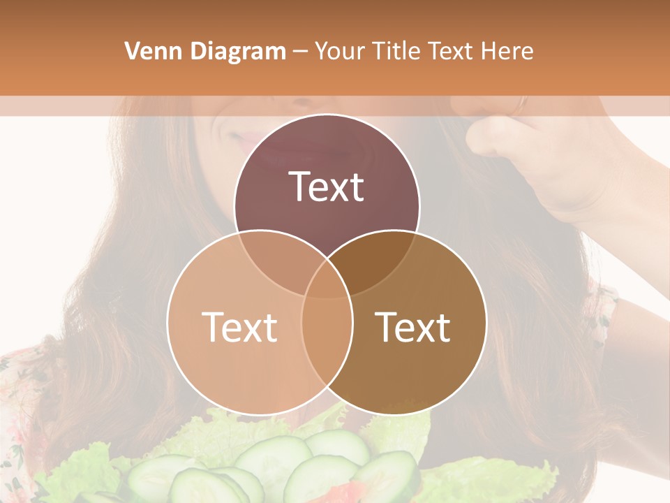 Summer Funny Salad PowerPoint Template