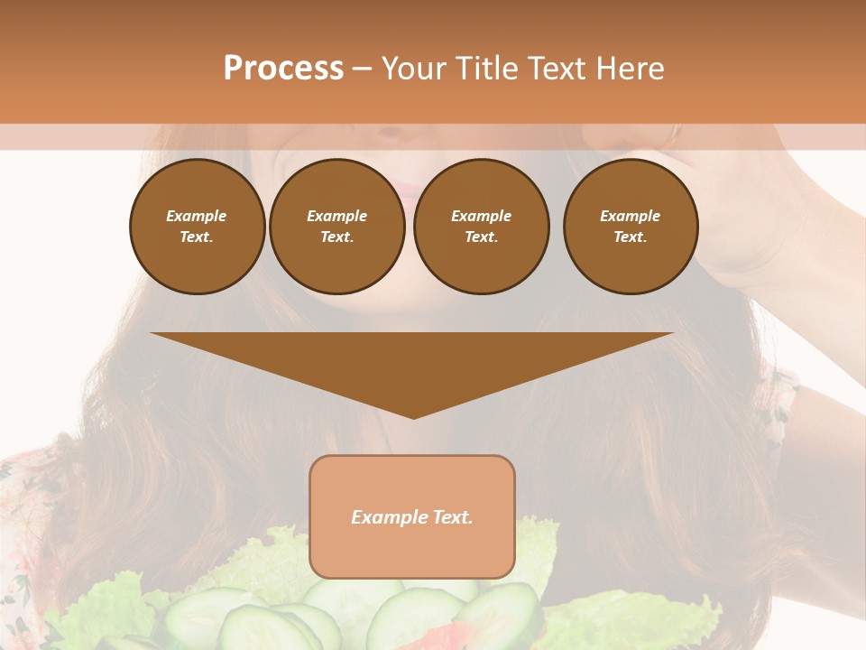 Summer Funny Salad PowerPoint Template