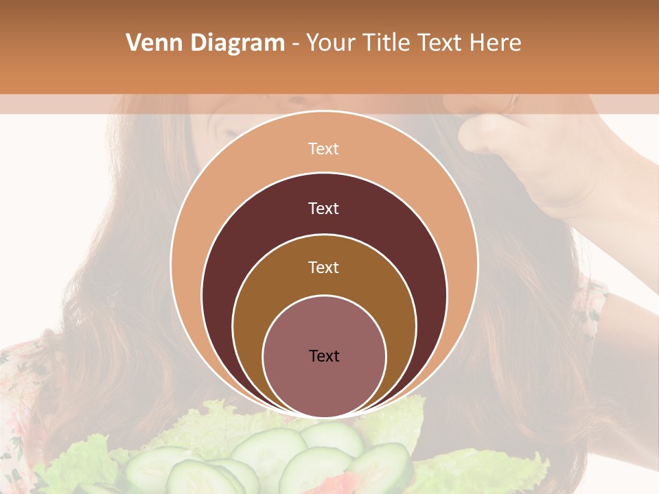 Summer Funny Salad PowerPoint Template