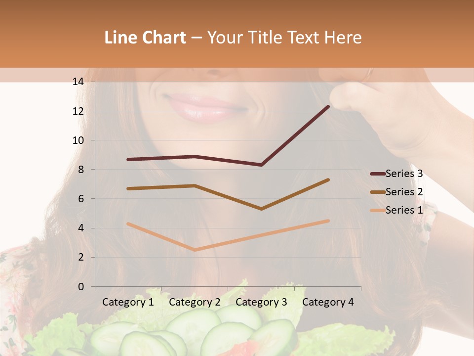 Summer Funny Salad PowerPoint Template