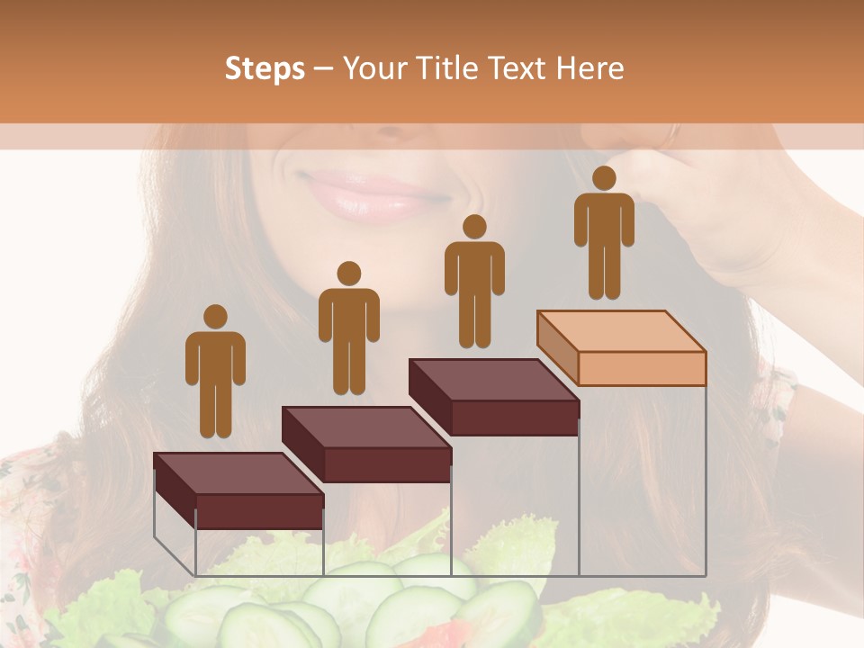 Summer Funny Salad PowerPoint Template