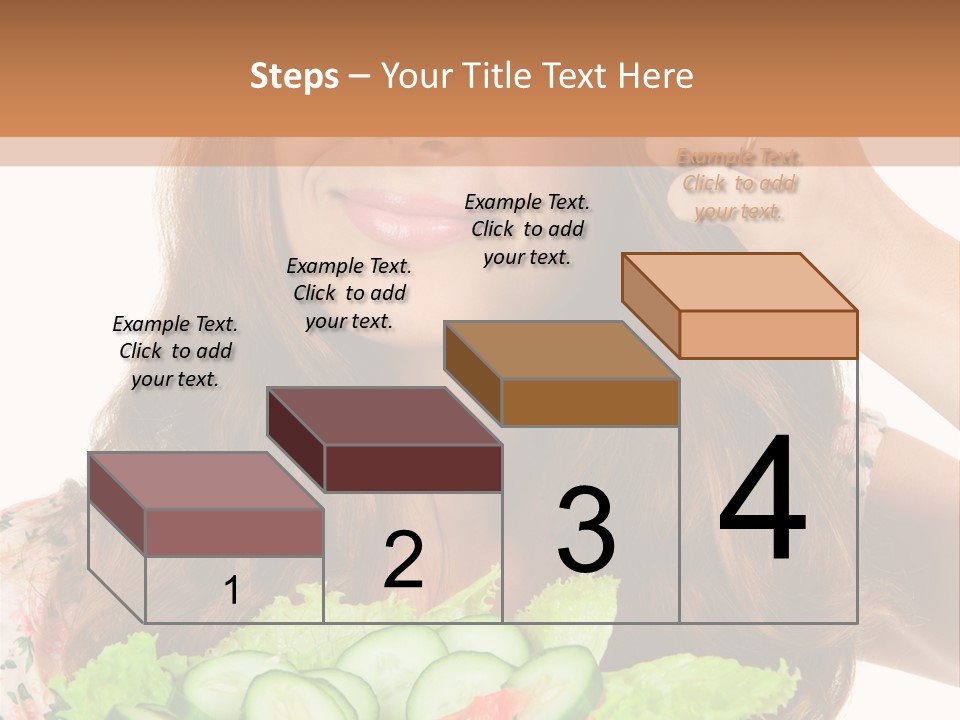 Summer Funny Salad PowerPoint Template
