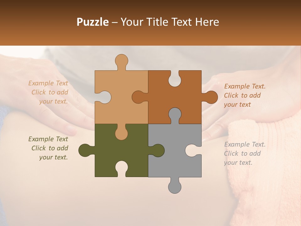 Hand Nates Caucasian PowerPoint Template