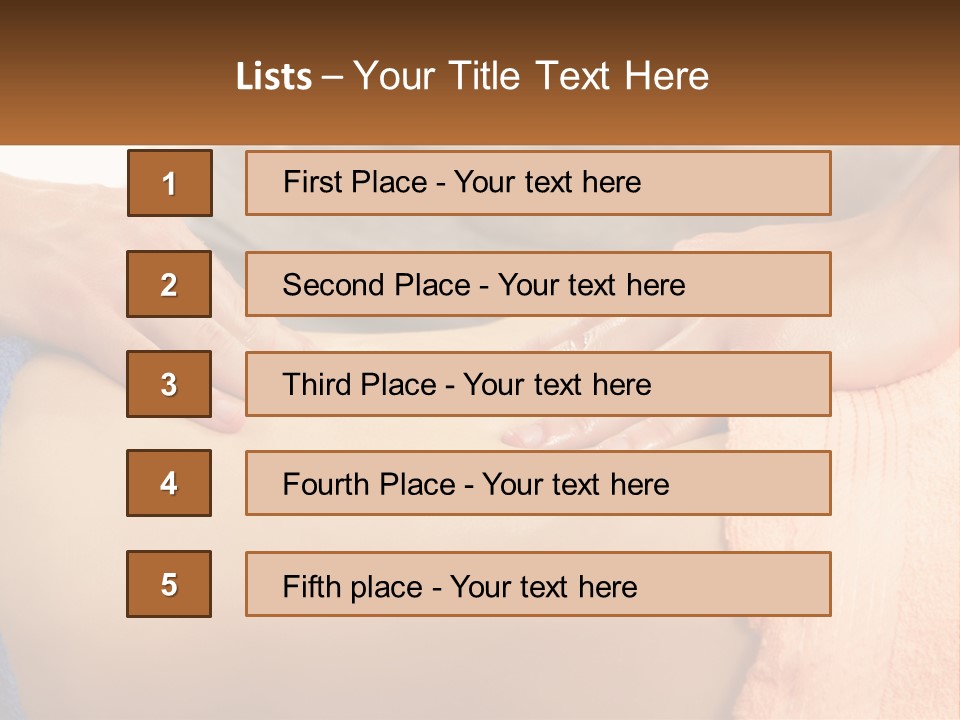 Hand Nates Caucasian PowerPoint Template