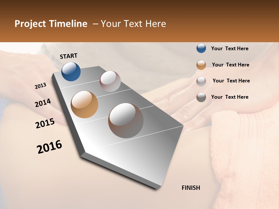 Hand Nates Caucasian PowerPoint Template