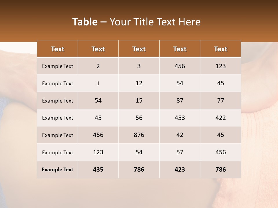 Hand Nates Caucasian PowerPoint Template