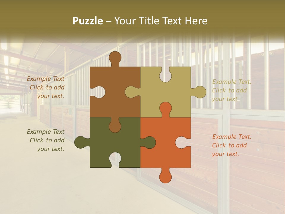 Doors Farm Luxury PowerPoint Template