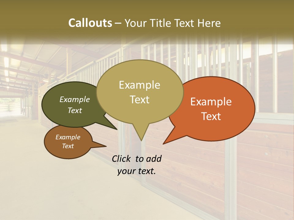 Doors Farm Luxury PowerPoint Template