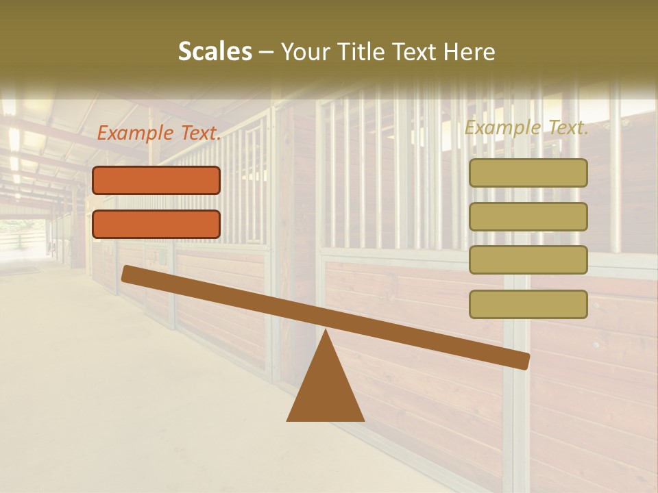 Doors Farm Luxury PowerPoint Template