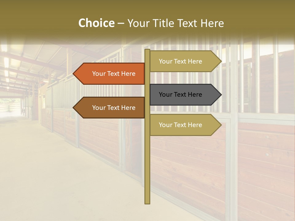 Doors Farm Luxury PowerPoint Template