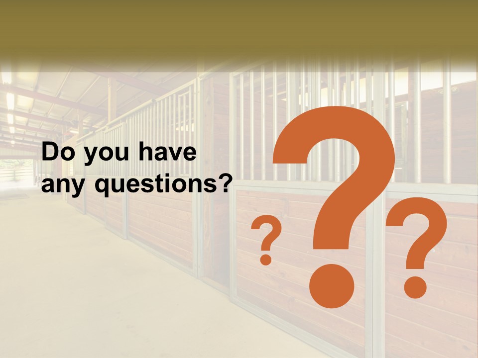 Doors Farm Luxury PowerPoint Template