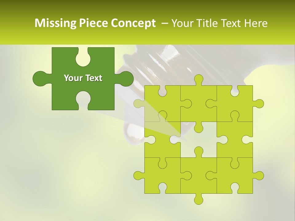 Massage Pipette Treatment PowerPoint Template