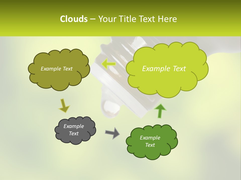 Massage Pipette Treatment PowerPoint Template