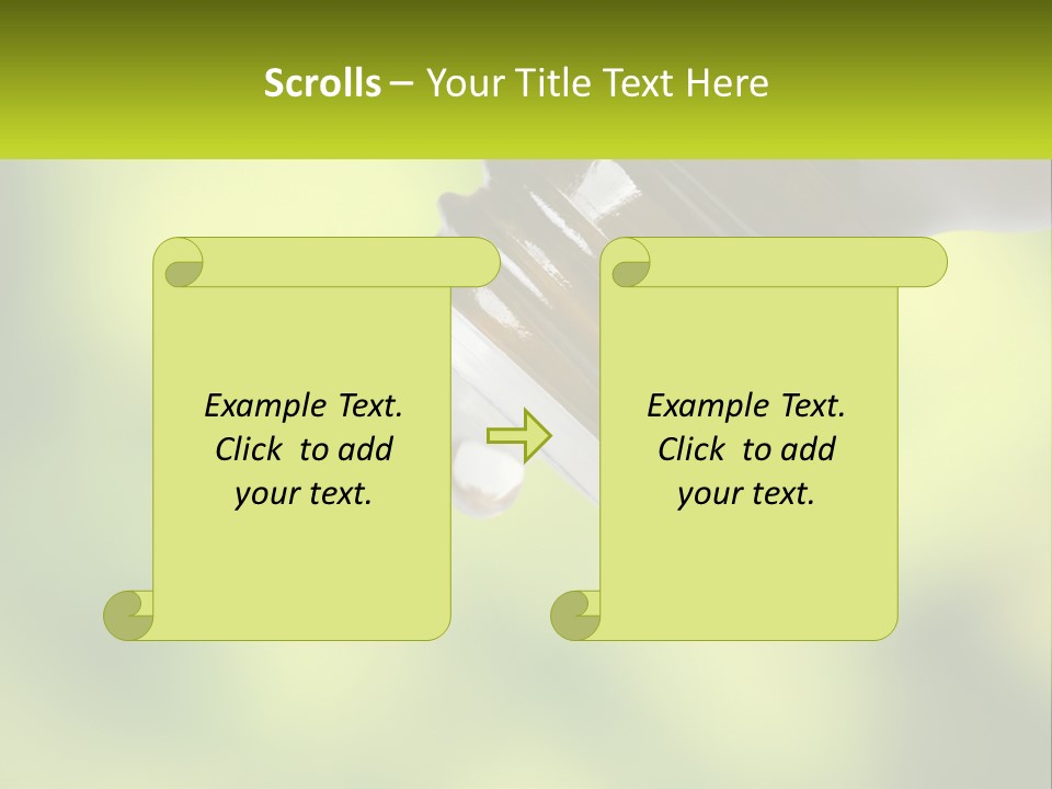 Massage Pipette Treatment PowerPoint Template
